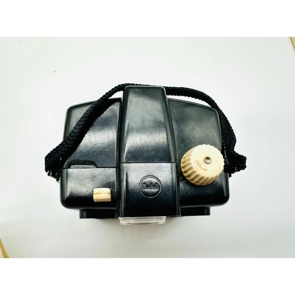 VTG 1959 Brownie Bullet Kodak Camera No 26 Black Original Box Instructions USA